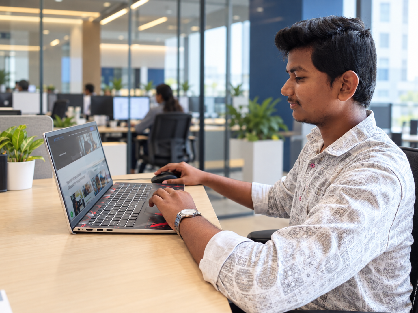 AI solution review session