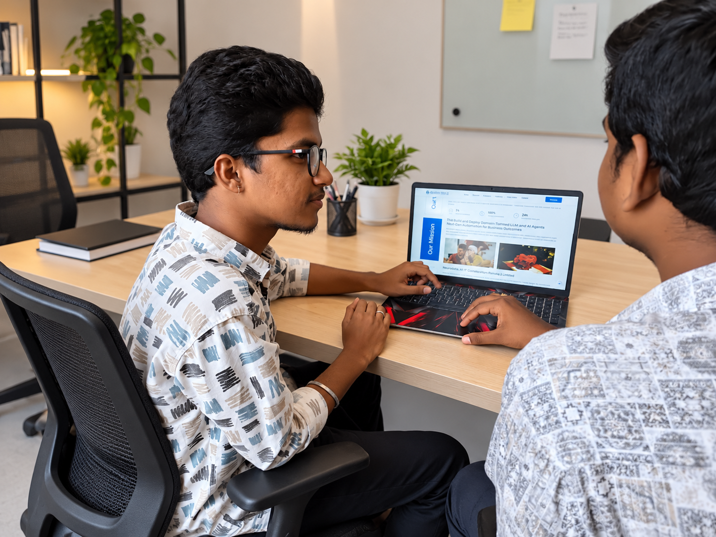 NeuralTrix AI team collaborating